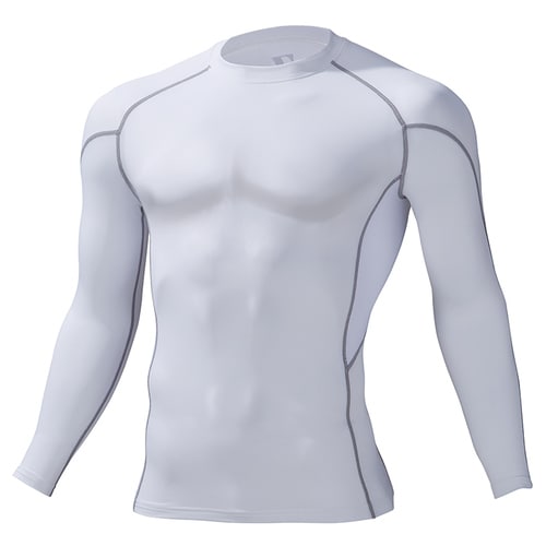 ロングスリーブ 75154 ホワイト LL