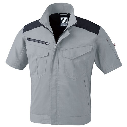 半袖ジャンパー 76210 グレ− 5L