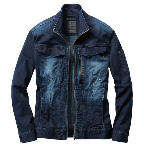 長袖ジャンパー 76300 インデイゴ EL