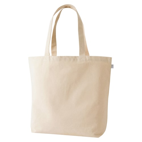 キャンバストートバッグ(L) ベージュ F