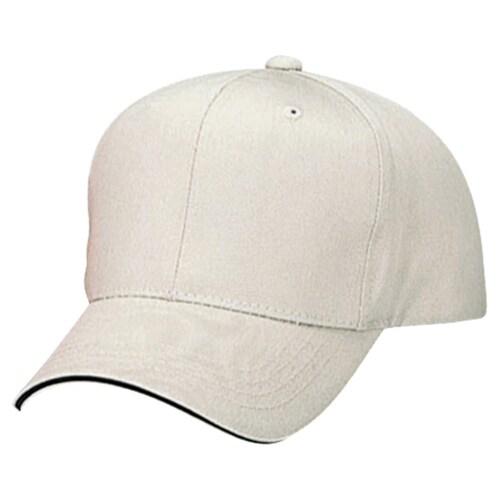 コットンラインキャップ ベージュ F