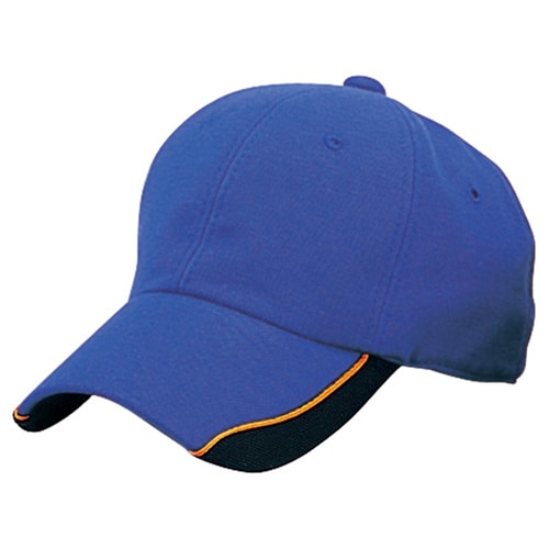 ラインキャップ ブルー F