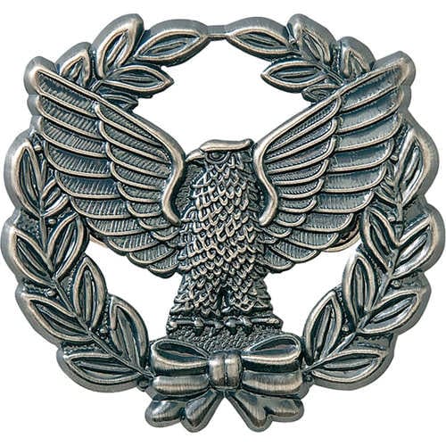 帽章(オリーブと鳥)銀 銀 F