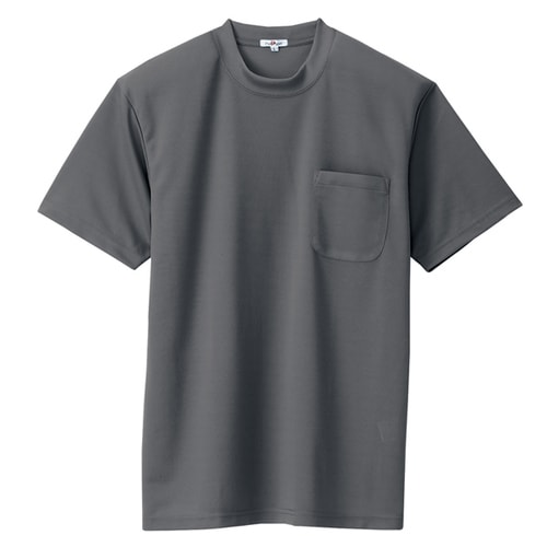 吸汗速乾半袖Tシャツ(ポケット付) Cグレー S