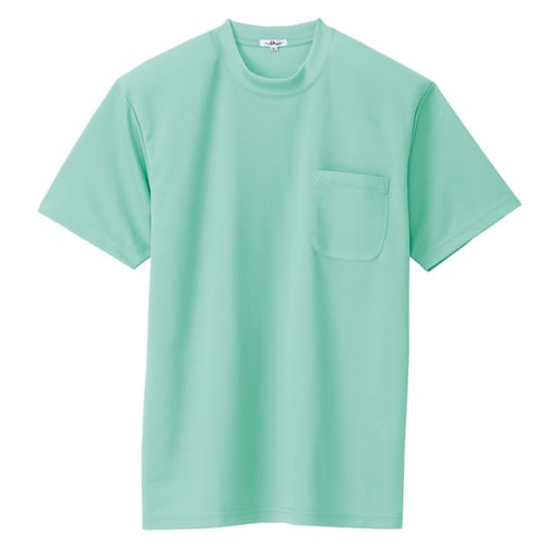 吸汗速乾半袖Tシャツ(ポケット付) グリーン M