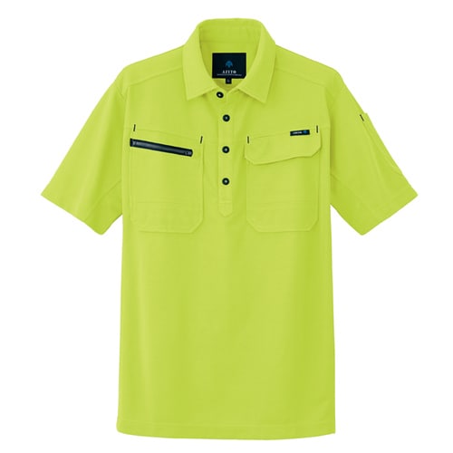 半袖ポロシャツ ライム 3L
