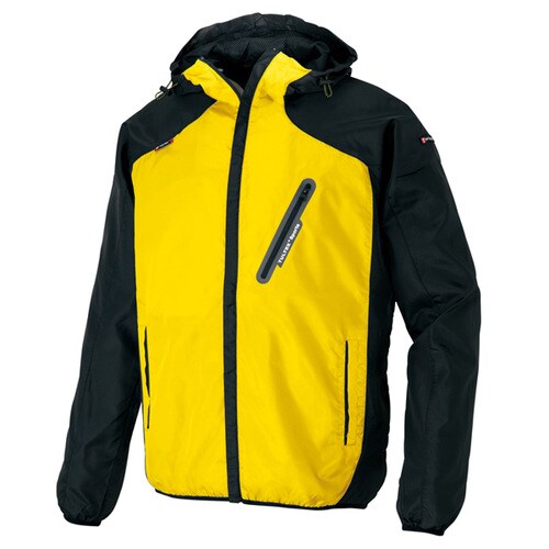 パーカーブルゾン イエロー×ブラック 5L