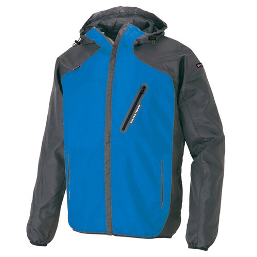 パーカーブルゾン ターコイズ×チャコール 4L