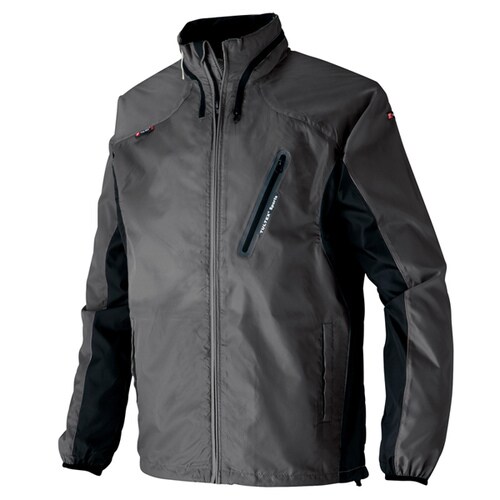 フードインジャケット チャコール×ブラック 3L