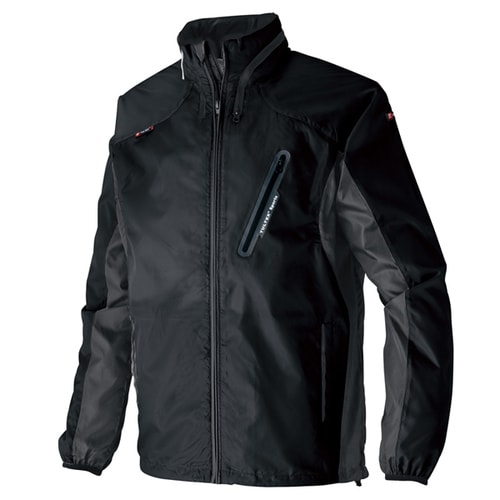 フードインジャケット ブラック×チャコール 5L