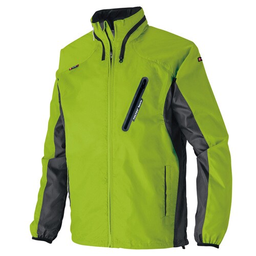 フードインジャケット Mグリーン×チャコール M