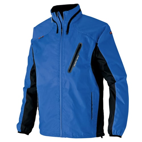 フードインジャケット Rブルー×ブラック S