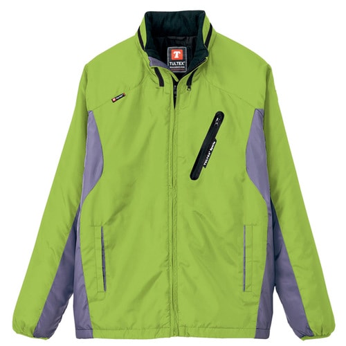 フードインジャケット Mグリーン×チャコール M