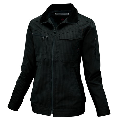 レディース長袖ブルゾン カーキブラック 3L