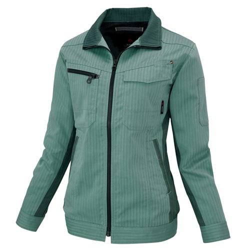 レディース長袖ブルゾン ターコイズ LL