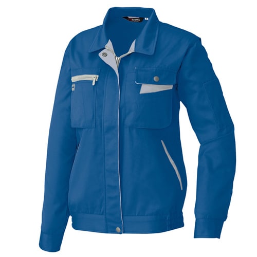 レディース長袖ブルゾン ブルー 11