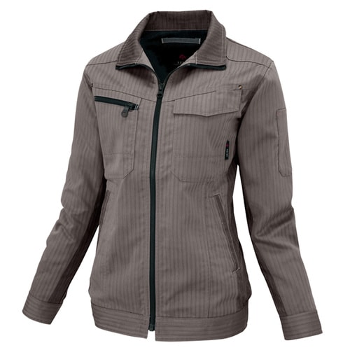 レディース長袖ブルゾン モカ 3L