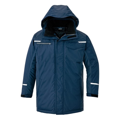 制電防寒コート ネイビー M