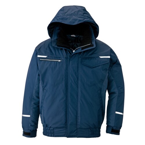 制電防寒ブルゾン ネイビー LL