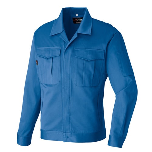 長袖ジャンパー ブルー LL