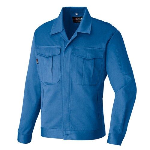 長袖ジャンパー ブルー 3L