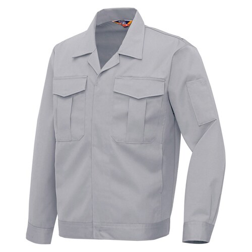 長袖ジャンパーB型 シルバーグレー 6L