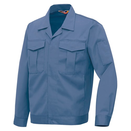 長袖ジャンパーB型 ブルーグレー 6L