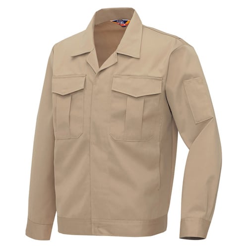 長袖ジャンパーB型 ベージュ L