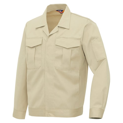 長袖ジャンパーB型 ライトベージュ SS