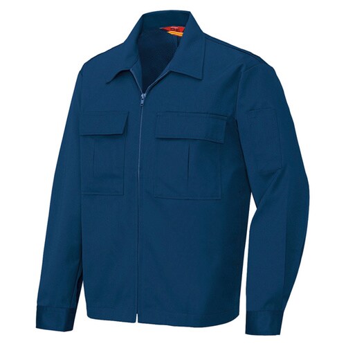 長袖ファスナージャンパー ネイビー S