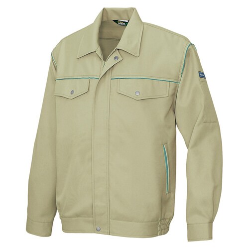 長袖ブルゾン アースグリーン 6L