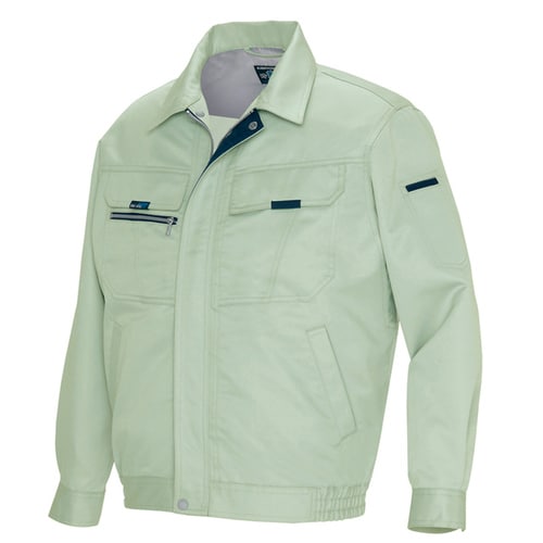 長袖ブルゾン アースグリーン L