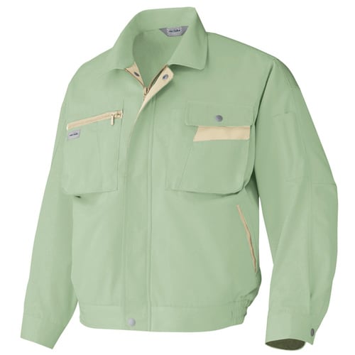 長袖ブルゾン グリーン 5L