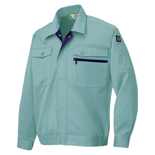 長袖ブルゾン サファイアブルー 6L