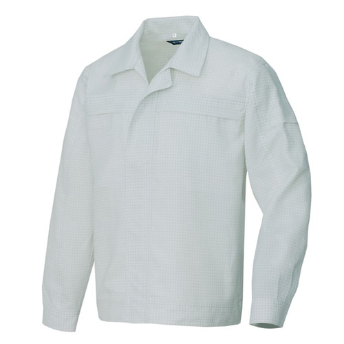 長袖ブルゾン シルバーグレー L