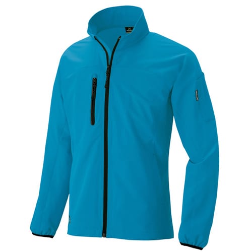 長袖ブルゾン ターコイズブルー LL