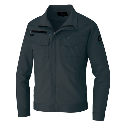 長袖ブルゾン チャコール LL