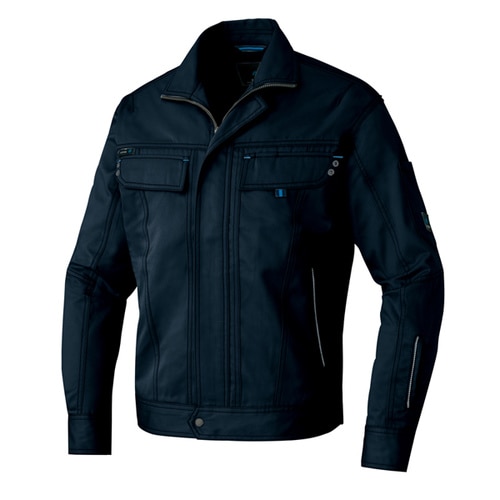 長袖ブルゾン ディープネイビー 4L