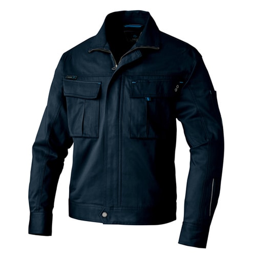 長袖ブルゾン ディープネイビー 4L