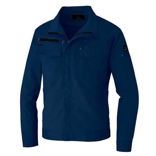 長袖ブルゾン ネイビー 5L