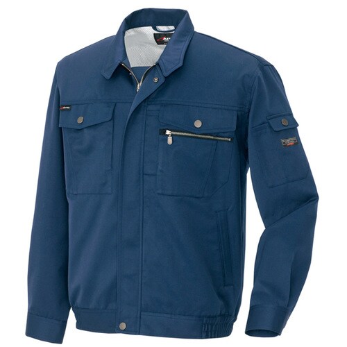 長袖ブルゾン ネイビー 5L