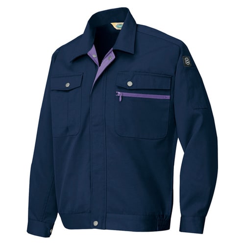 長袖ブルゾン ネイビー B3L