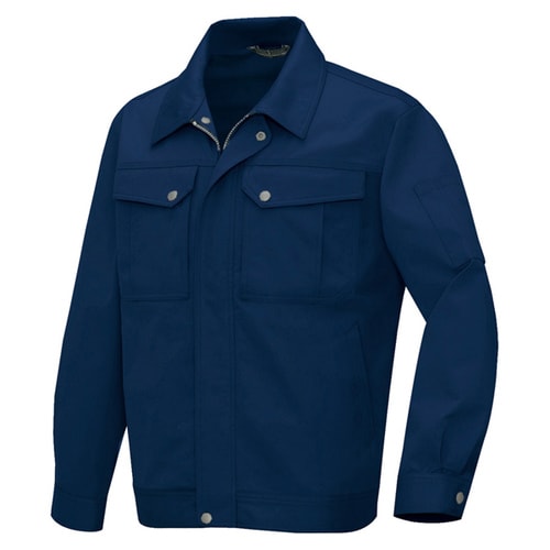 長袖ブルゾン ネイビー 5L