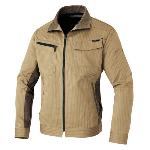 長袖ブルゾン カーキ 5L