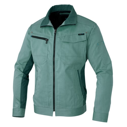 長袖ブルゾン ターコイズ 4L