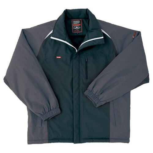 防寒ショートコート チャコール×ブラック 4L