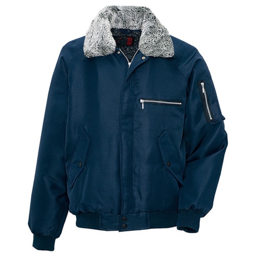 裏ボア防寒ブルゾン ネイビー LL