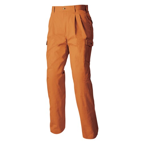 カーゴパンツ(2タック) オレンジ 110