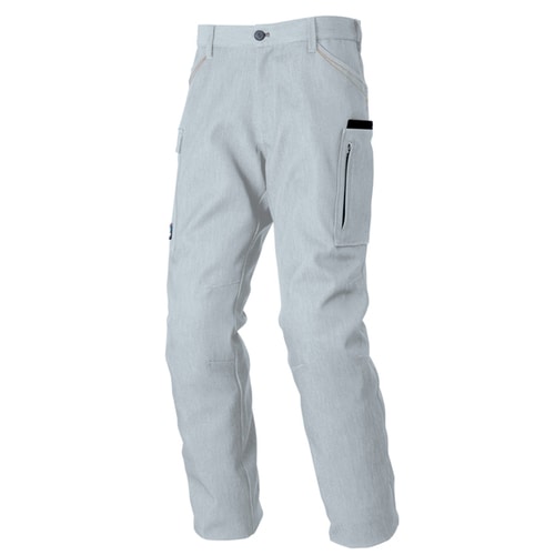 カーゴパンツ(ノータック) シルバーグレー 5L