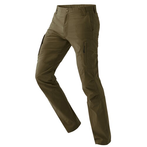 カーゴパンツ(ノータック) モスグリーン 5L